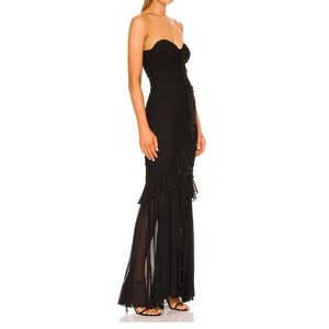 Majorelle Giules Gown in Black Size XS